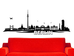Wandtattoo Panorama Berlin